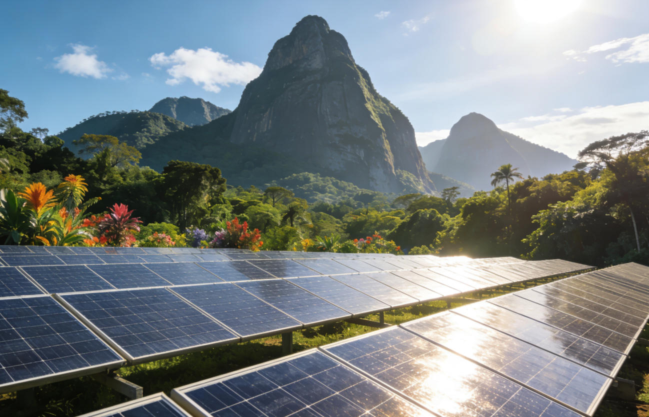 ブラジルの太陽電池パネル防火 ： Fonrich AFCI アーク検出 + 急速シャットダウンの相乗効果